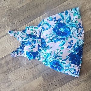Lily Pulitzer floral dress size 7